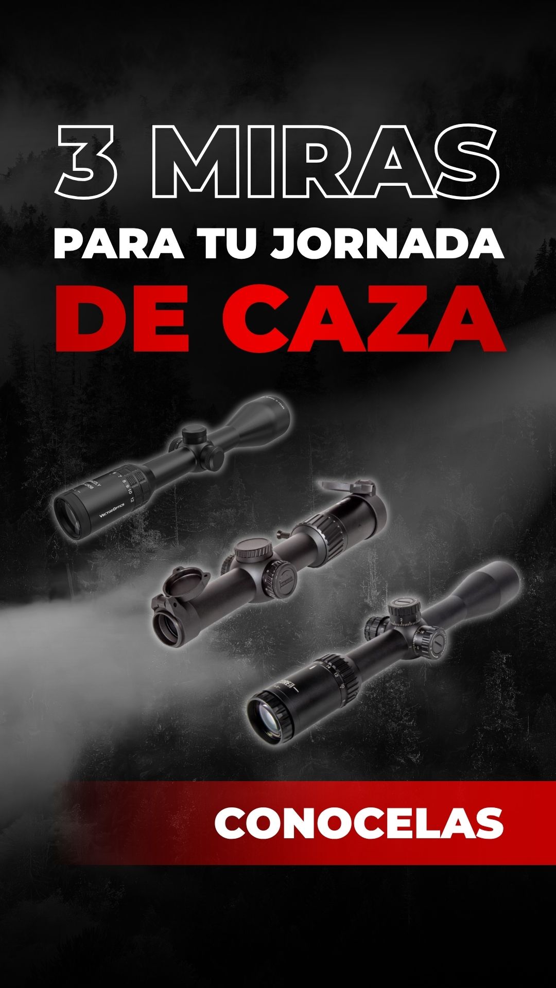 Swat Corp — Miras para tu Jornada de Caza