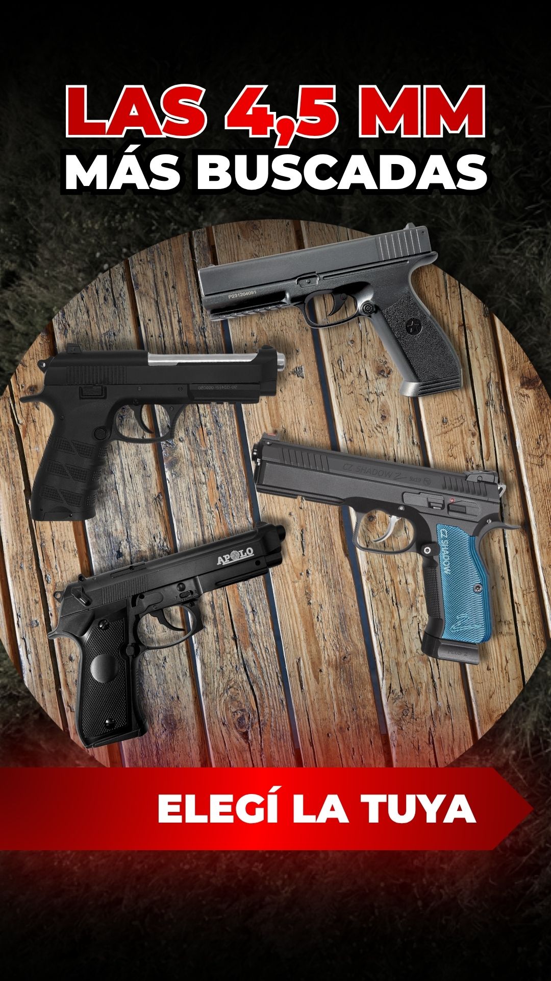 Swat Corp — Versus: Pistolas